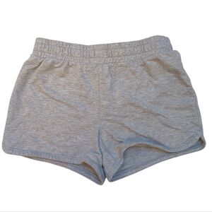 Cat & Jack Girls Athletic Gym Shorts, Gray Cotton, XXL / 18 Or Women's XS / S